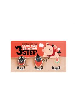 Elizavecca Black Head solution 3-Step Nose Pack (6g)_1 Sheet