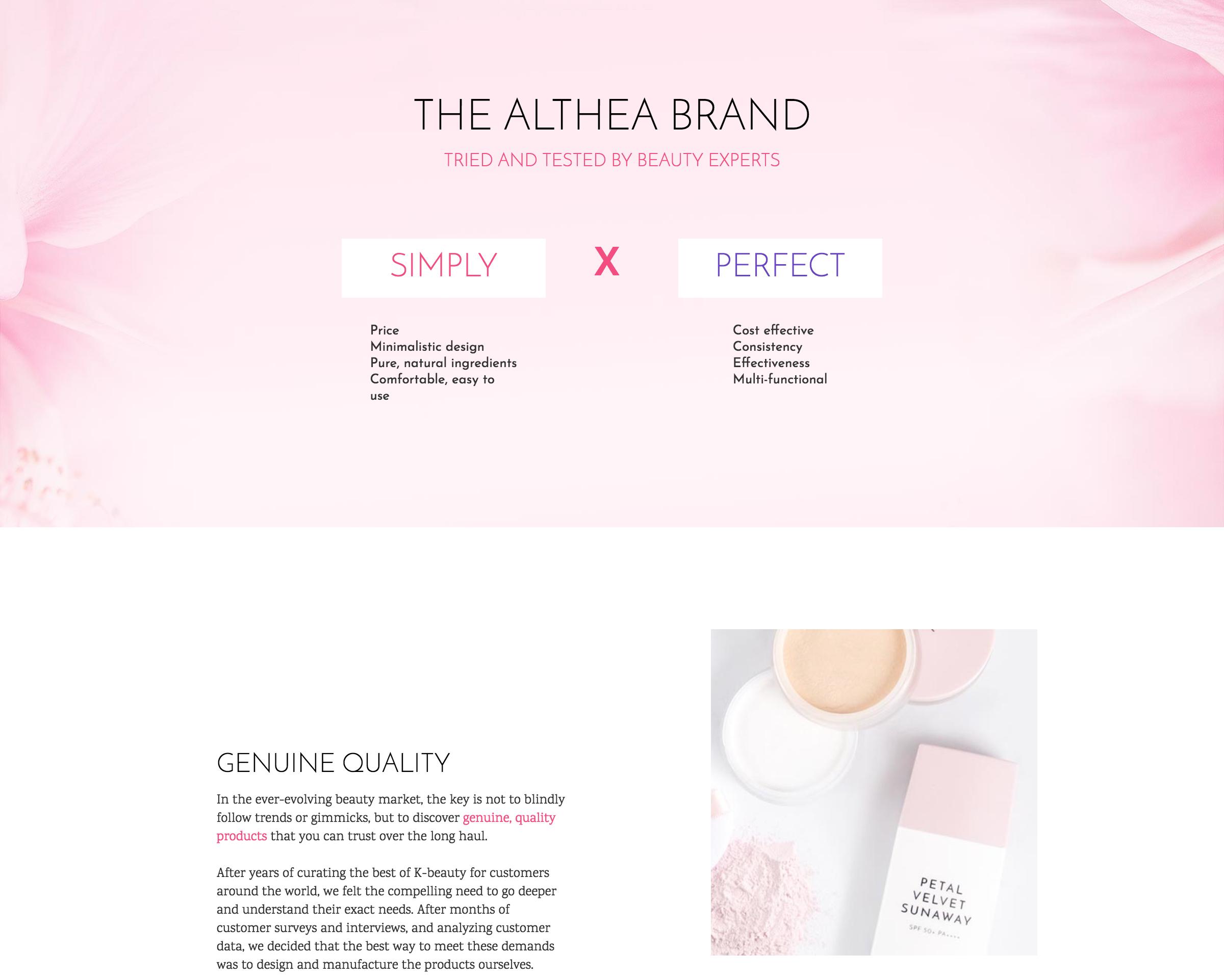 Althea malaysia